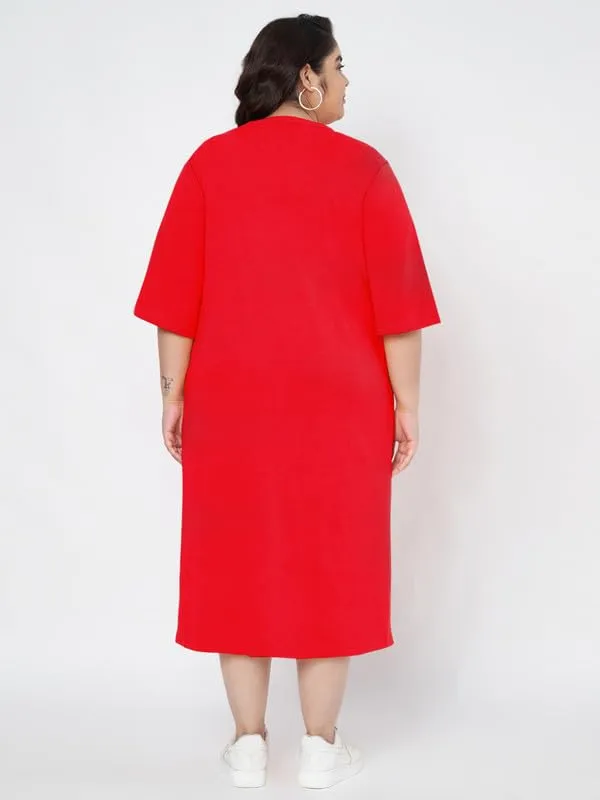 Red_Cotton_Blend_Single_Jersey_Dresses