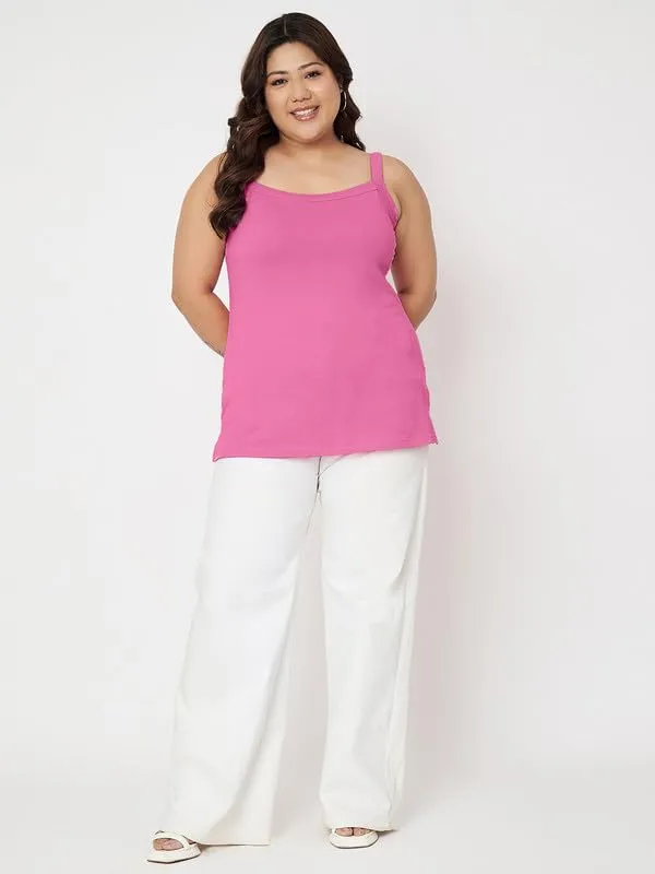 Beige_Solid_Camisoles