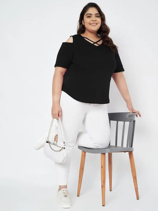 Black_Cotton_Blend_Single_Jersey_Tops