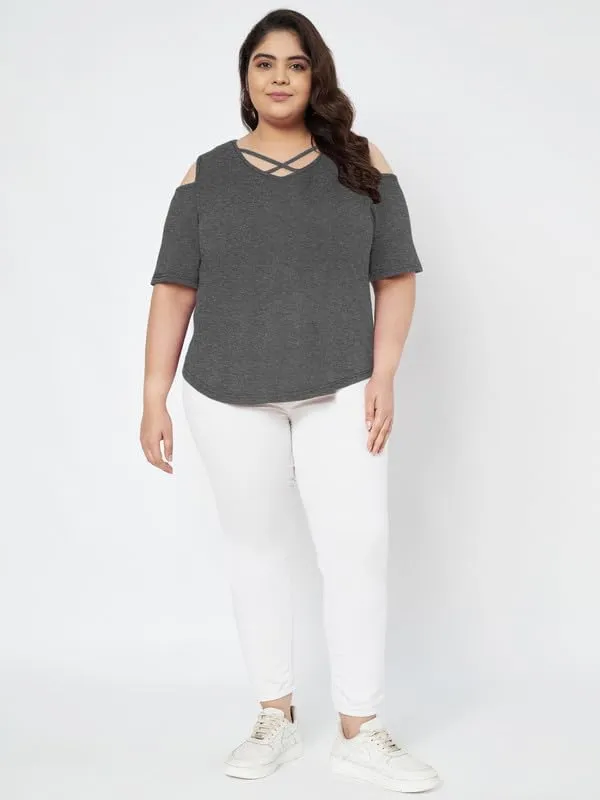 Darkgrey_Cotton_Blend_Single_Jersey_Tops