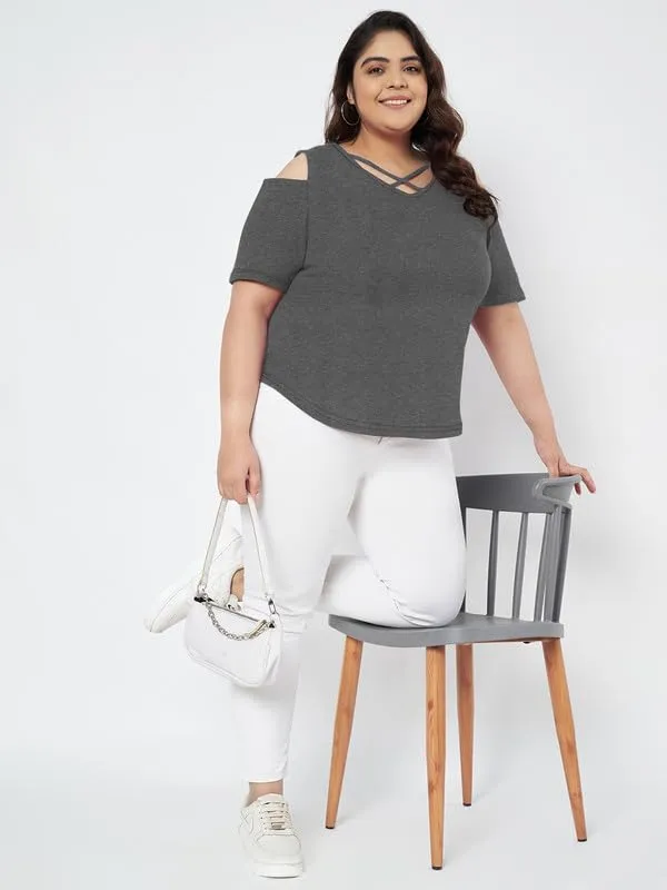 Darkgrey_Cotton_Blend_Single_Jersey_Tops
