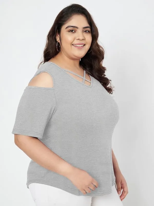 Lightgrey_Cotton_Blend_Single_Jersey_Tops