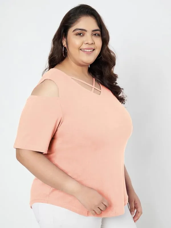 Peach_Cotton_Blend_Single_Jersey_Tops