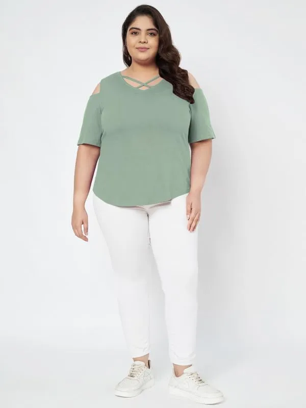 Sagegreen_Cotton_Blend_Single_Jersey_Tops