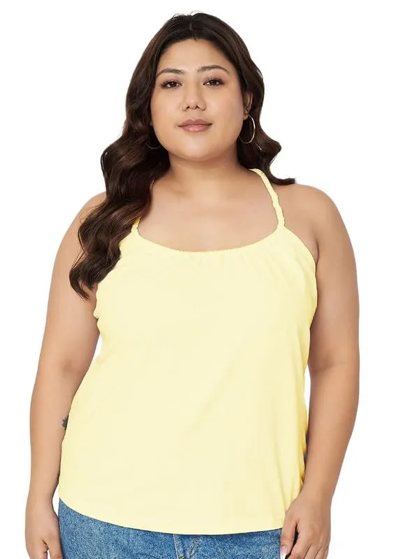 Cream_Cotton_Lycra_Tops