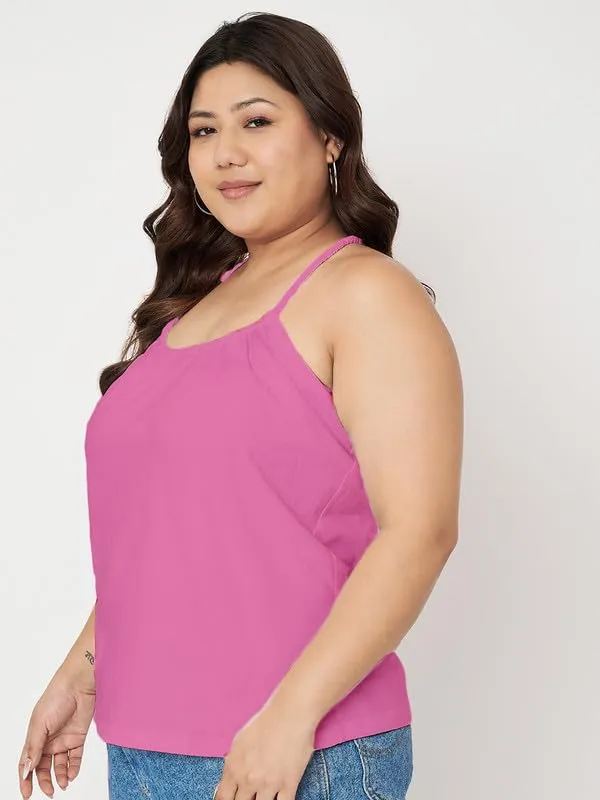 Ltpurple_Cotton_Lycra_Tops