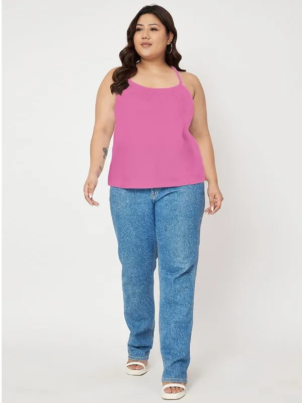 Ltpurple_Cotton_Lycra_Tops