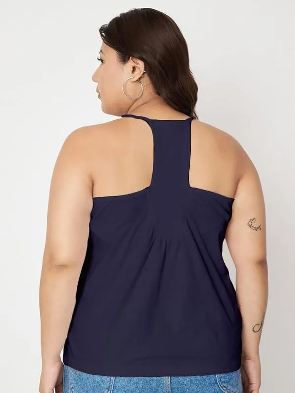 Navy_Cotton_Lycra_Tops