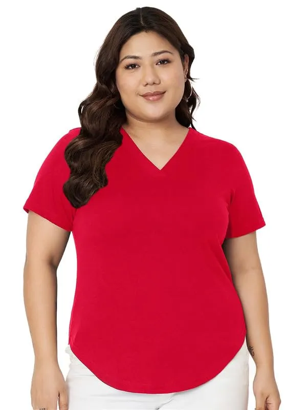 Magenta_Cotton_Blend_Single_Jersey_Tshirts