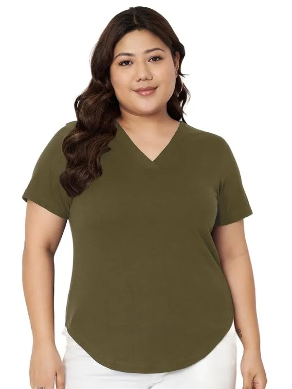 Olive_Cotton_Blend_Single_Jersey_Tshirts