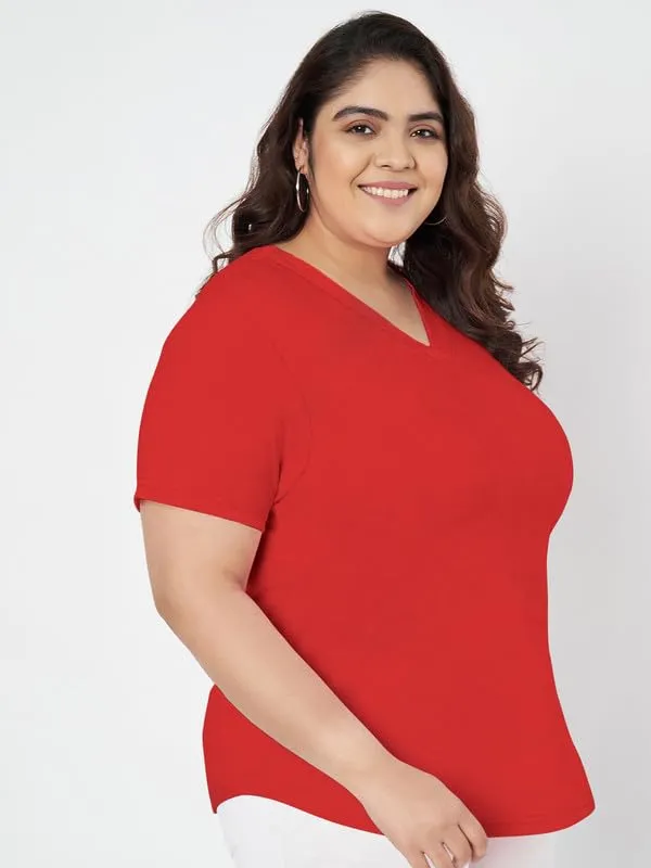 Red_Cotton_Blend_Single_Jersey_Tshirts