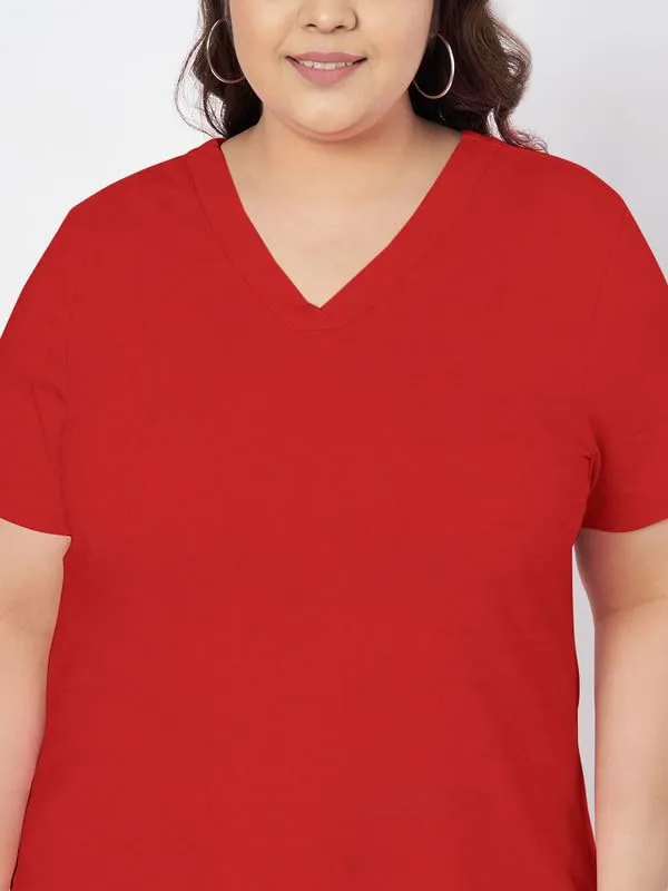 Red_Cotton_Blend_Single_Jersey_Tshirts
