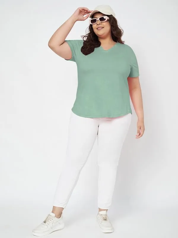 Sagegreen_Cotton_Blend_Single_Jersey_Tshirts