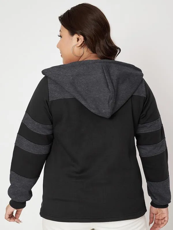 Teal_Blue_&_Burgundy_Striped_Fleece_Hooded_Sweat-shirt
