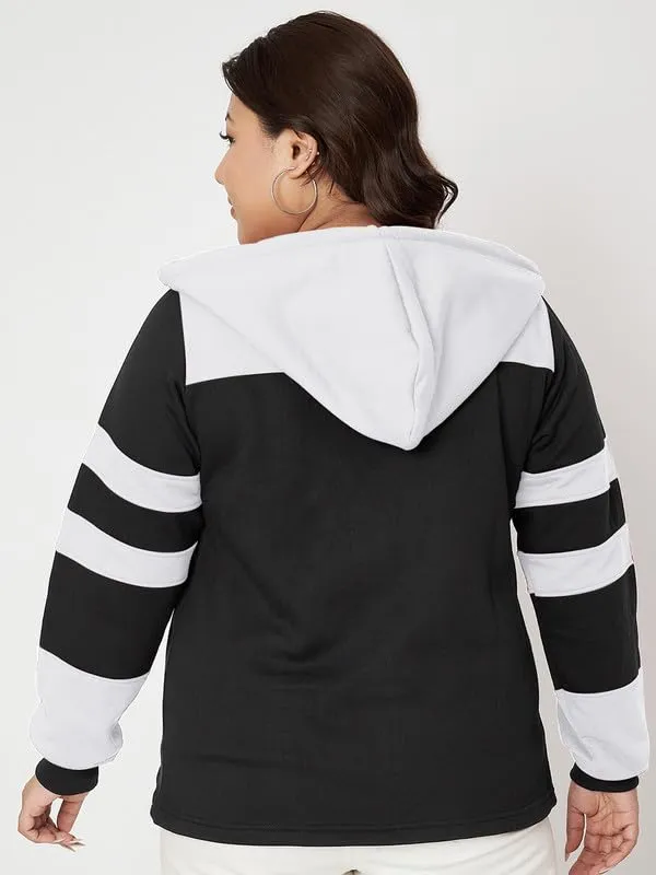 Teal_Blue_&_Burgundy_Striped_Fleece_Hooded_Sweat-shirt