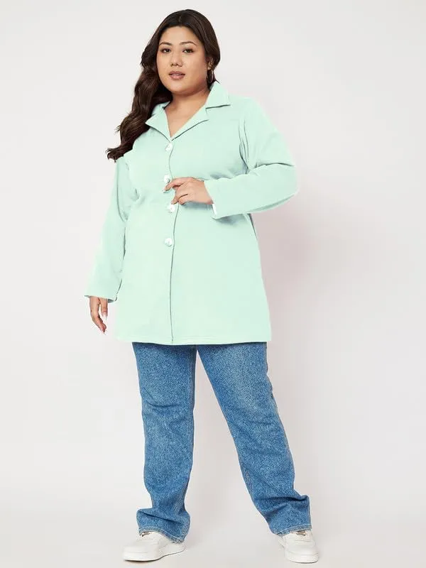 Teal_Fleece_Longline_Princess_Coat