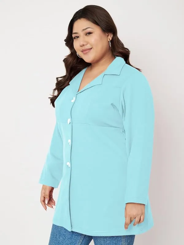 Teal_Fleece_Longline_Princess_Coat