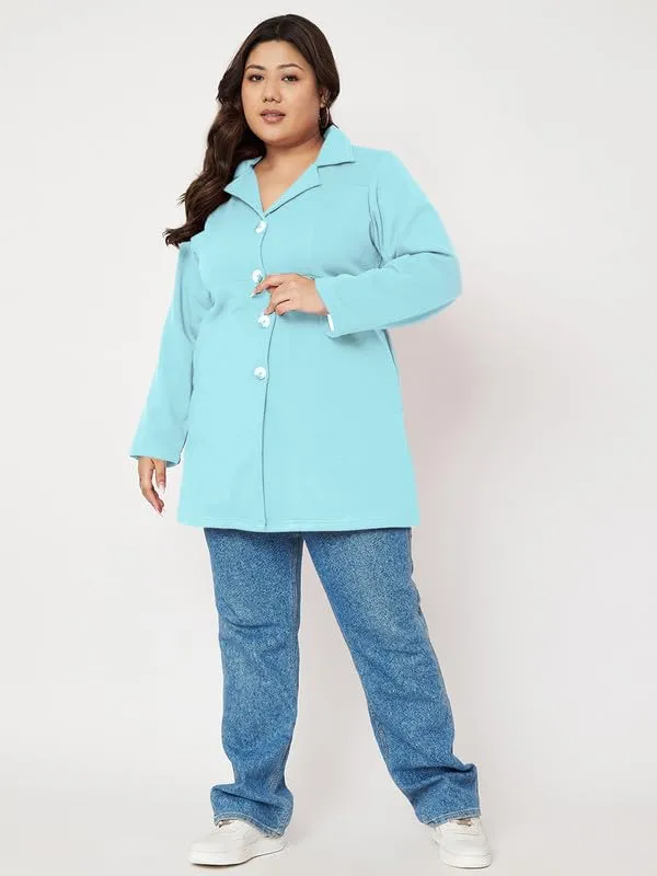 Teal_Fleece_Longline_Princess_Coat