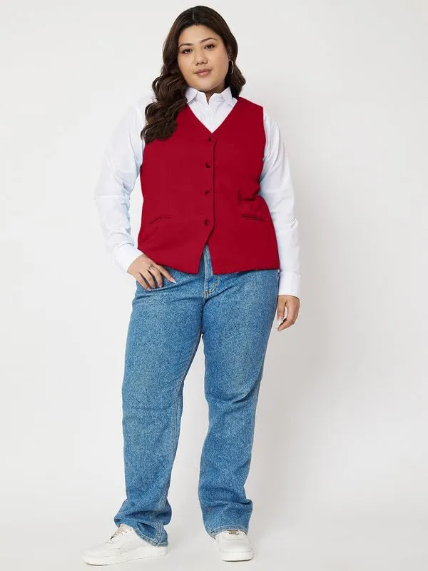 Plus_Size_V_Neck_Slim-Fit_Waistcoat