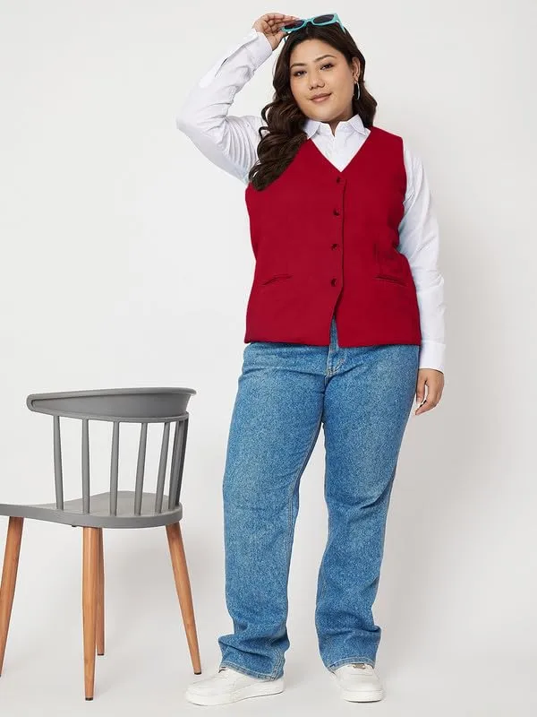 Plus_Size_V_Neck_Slim-Fit_Waistcoat