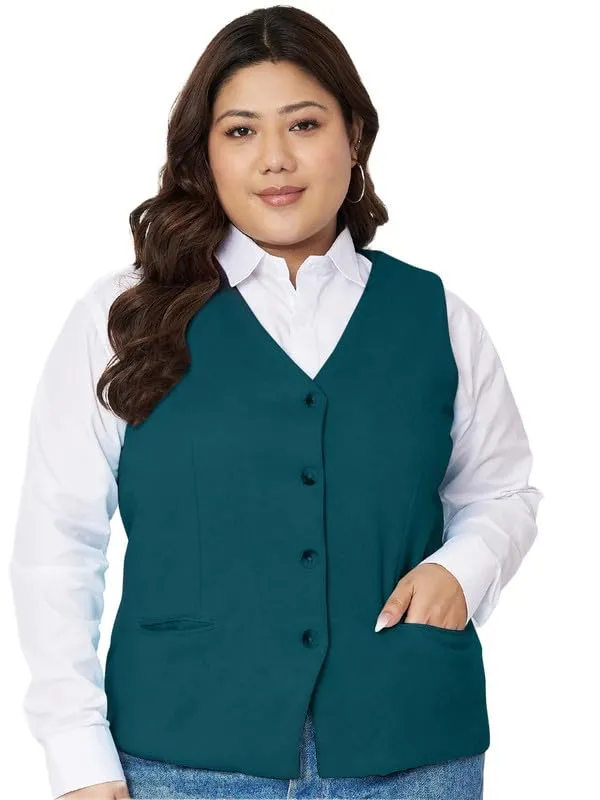 Plus_Size_V_Neck_Slim-Fit_Waistcoat
