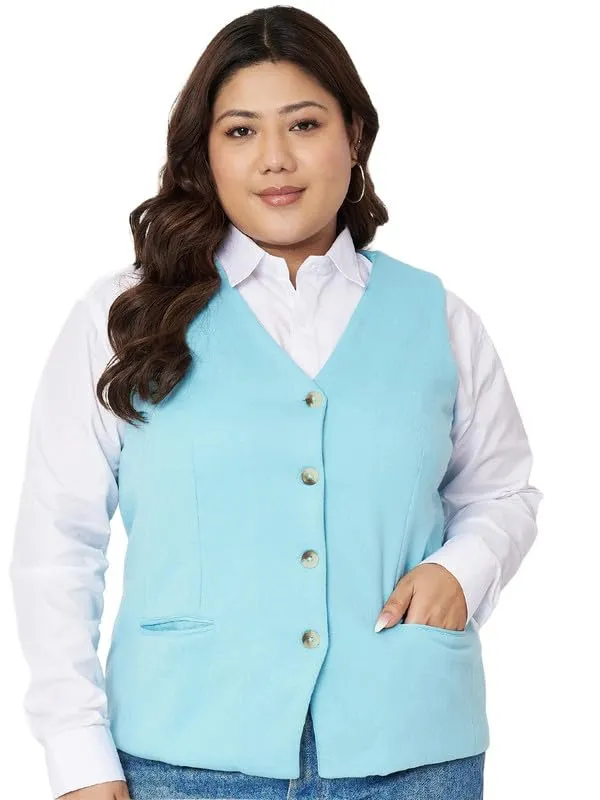 Turq_Cotton_Blend_Fleece_With_Lining_Waistcoat_For_Women
