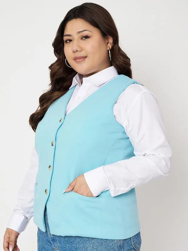 Turq_Cotton_Blend_Fleece_With_Lining_Waistcoat_For_Women