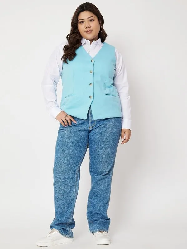 Turq_Cotton_Blend_Fleece_With_Lining_Waistcoat_For_Women