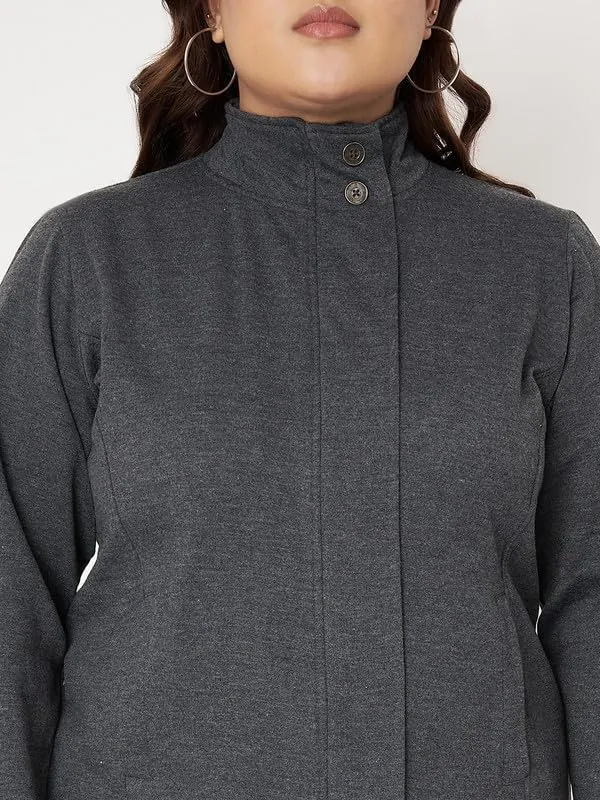 Charcoal_Cotton_Blend_Single_Jersey_Sweatshirts_For_Women