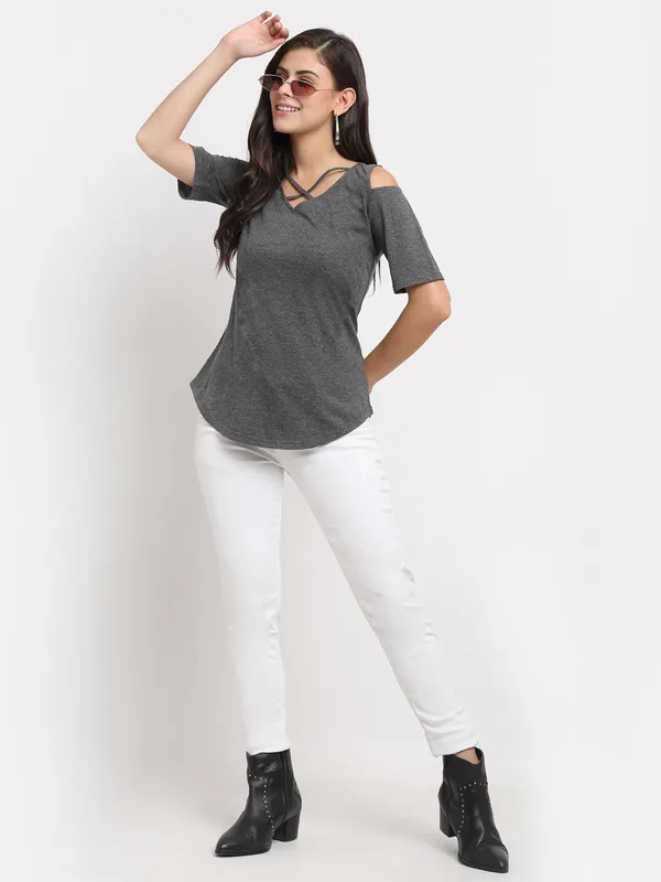 BRINNS_Women_Plus_Size_Cut_Out_Detail_Cotton_Top