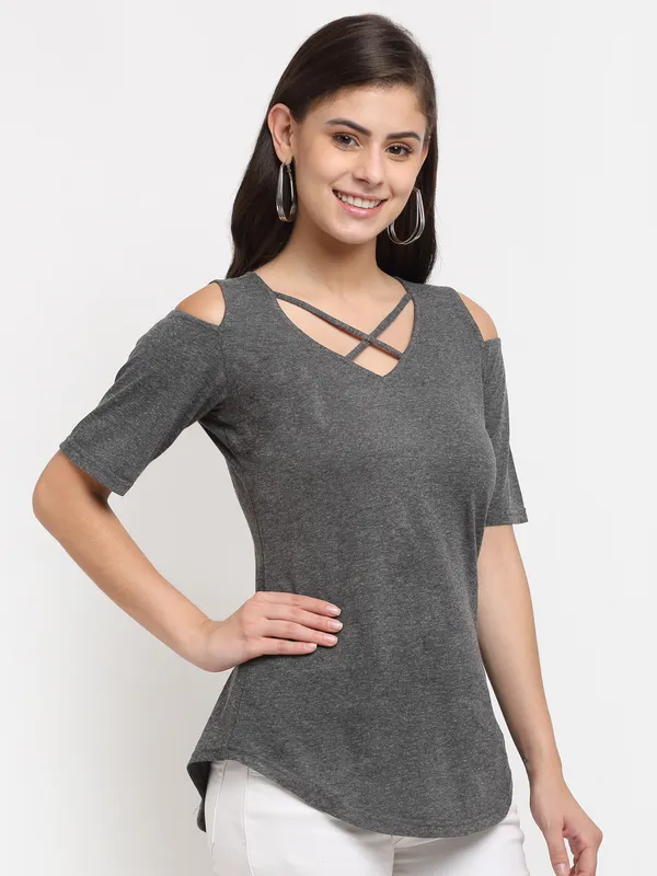 BRINNS_Women_Plus_Size_Cut_Out_Detail_Cotton_Top