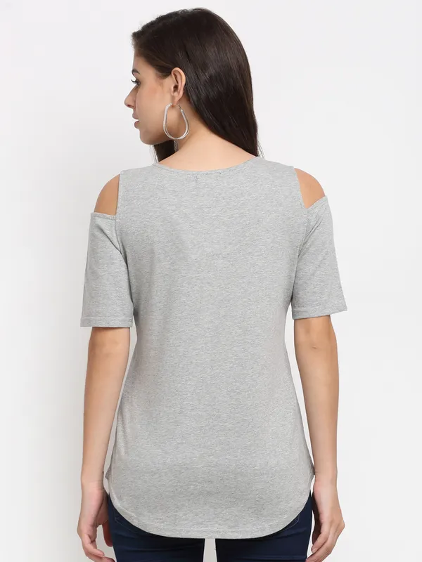 Lightgrey_Cotton_Blend_Single_Jersey_Tops