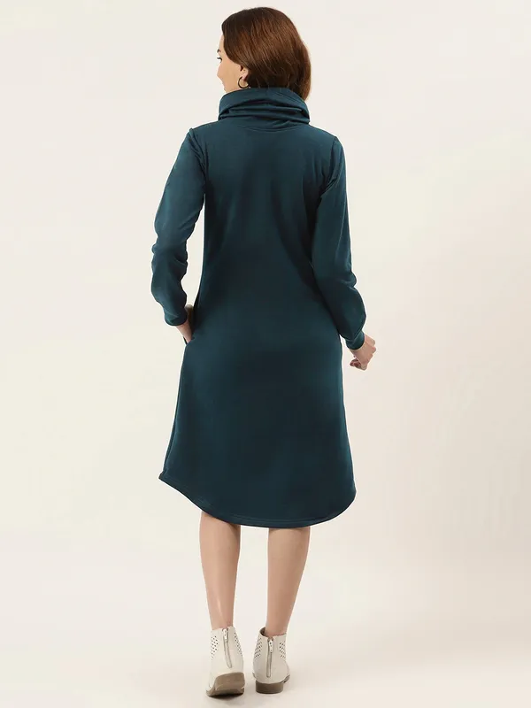 BRINNS_Plus_Size_Hooded_Cowl_Neck_Cuffed_Sleeves_Jumper_Dress