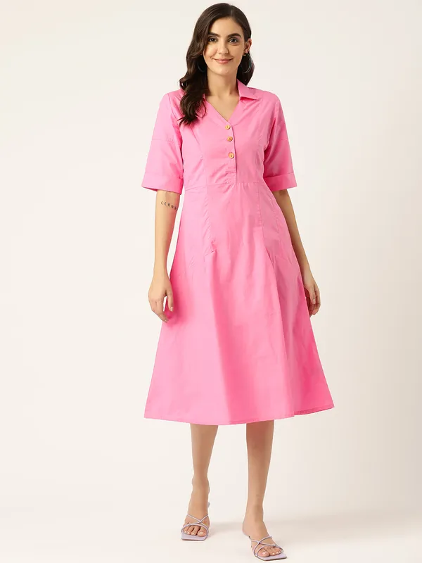 Pink_Cotton_Poplin_Dresses