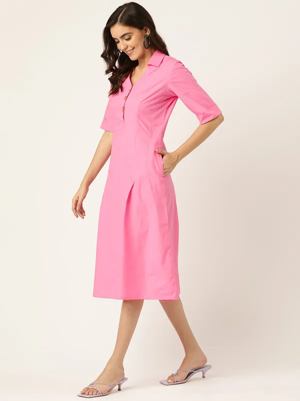 Pink_Cotton_Poplin_Dresses
