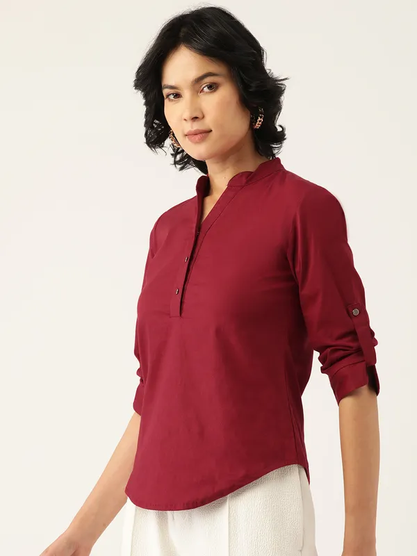 Off-White_Solid_Casual_Shirt