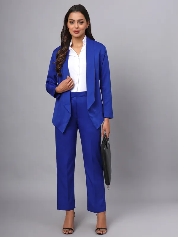 BRINNS_Women_Single-Breasted_Blazer_And_Trouser_Formal_Suit