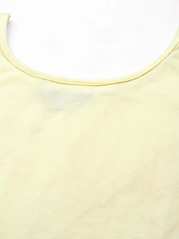 Cream_Cotton_Lycra_Camisoles