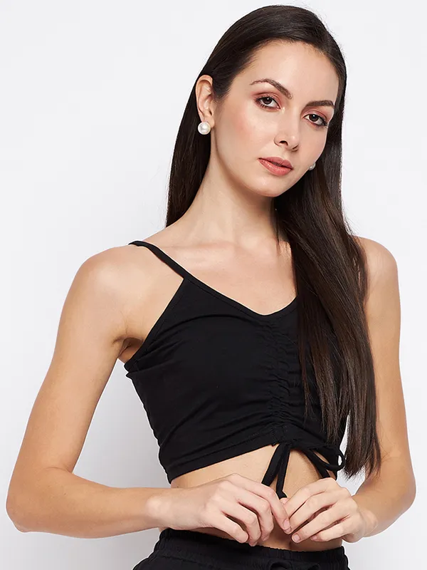 Black_Cotton_Lycra_Tops