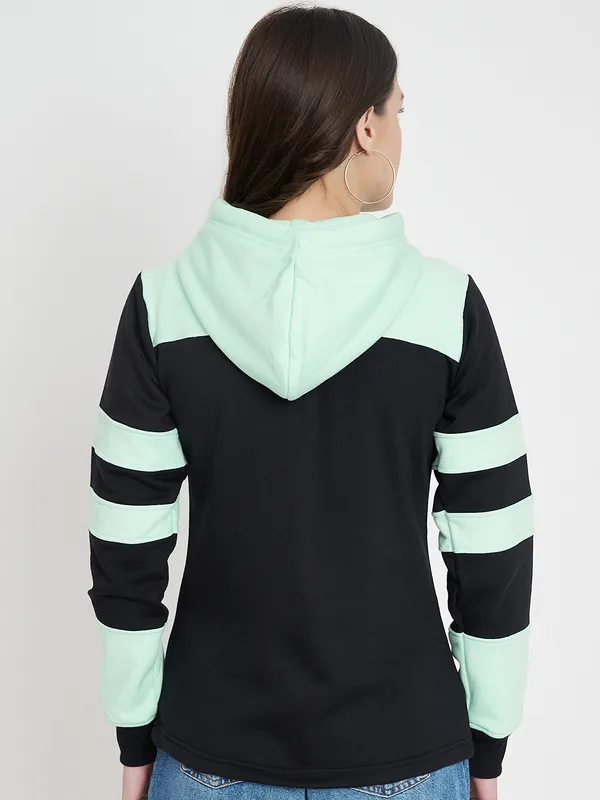 Teal_Blue_&_Burgundy_Striped_Fleece_Hooded_Sweat-shirt
