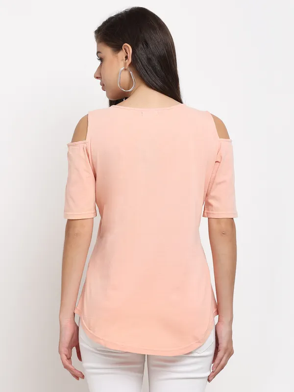 Peach_Cotton_Blend_Single_Jersey_Tops
