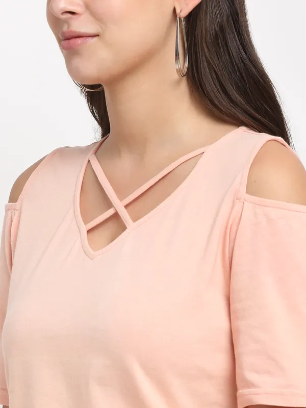 Peach_Cotton_Blend_Single_Jersey_Tops