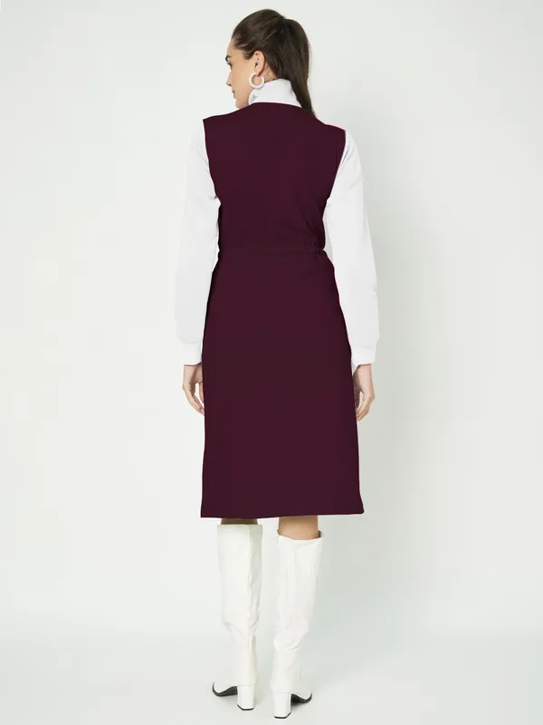 BRINNS_Women_Colourblocked_A-Line_Dress