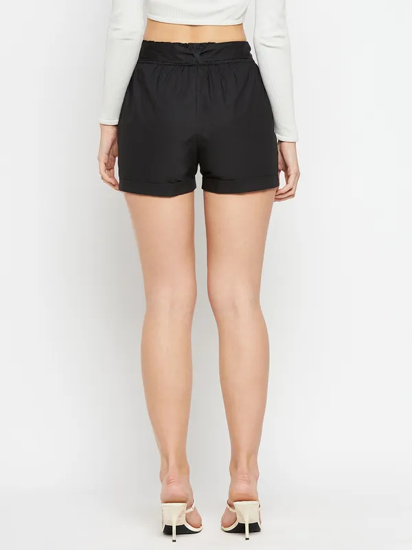 BRINNS_Women_Mid-Rise_Pure_Cotton_Shorts