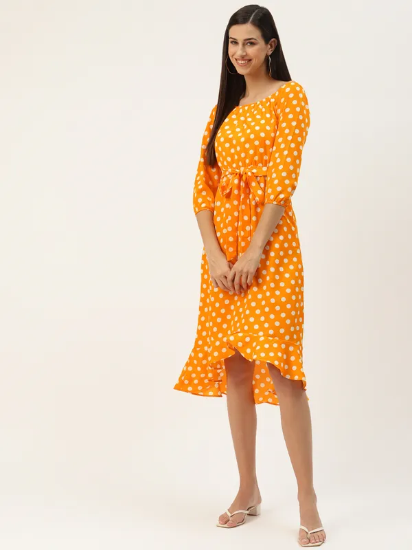Mustardpolka_Polyester_Print_Dresses