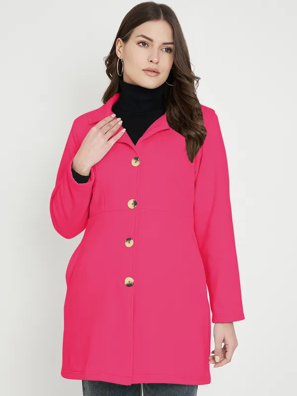 Teal_Fleece_Longline_Princess_Coat