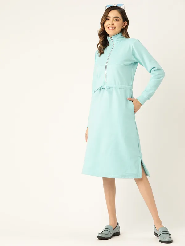Colourblocked_A-Line_Dress
