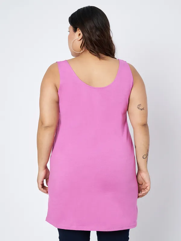 BRINNS_Cotton_Round_Neck_Longline_Side_Slits_Slip