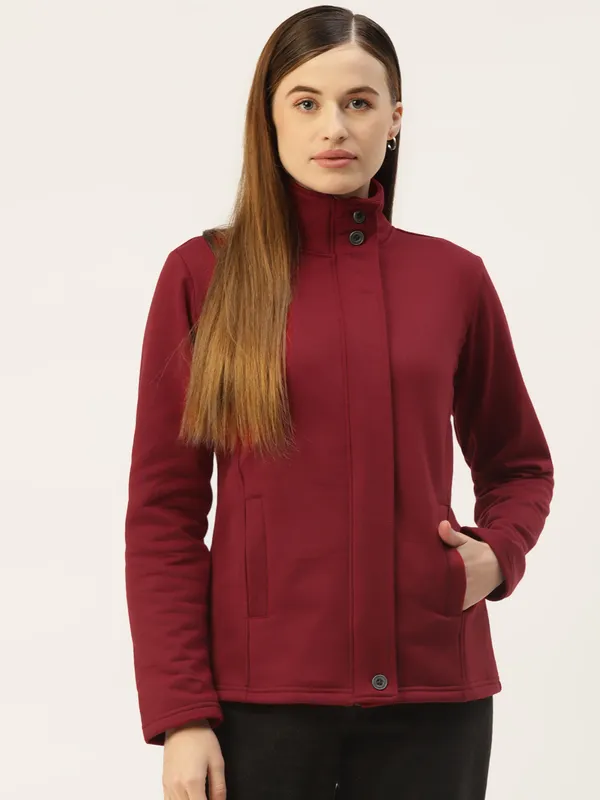 BRINNS_Women_Charcoal_Solid__Sweatshirt