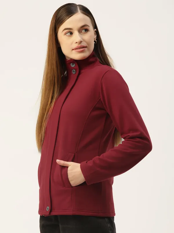 BRINNS_Women_Charcoal_Solid__Sweatshirt